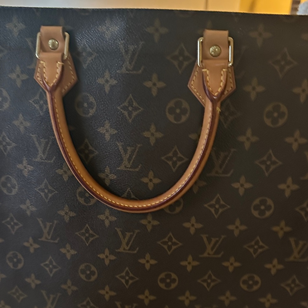 Louis Vuitton Black and Brown Tote - Picture 2 of 7